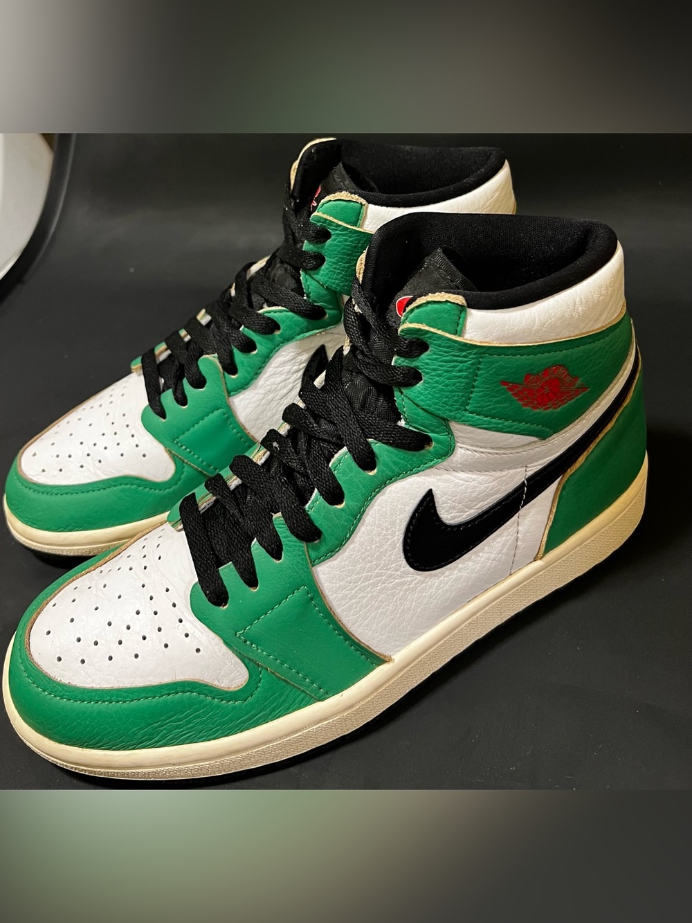 AIR JORDAN | WMNS JORDAN 1 RETRO HIGH OG 'LUCKY GREEN' | SIZE 8 | 6.5 Men & Boys